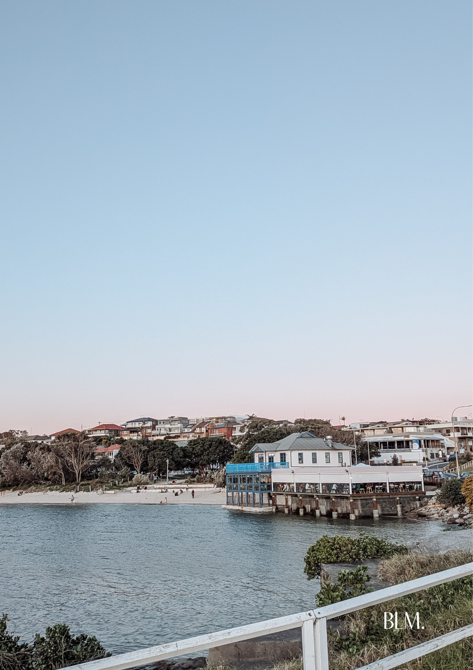 Microfibre Printed Tea Towel | La Perouse