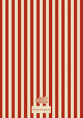 Bordeaux Stripe printed microfibre tea towel — Provence Collection, Brené La Maison