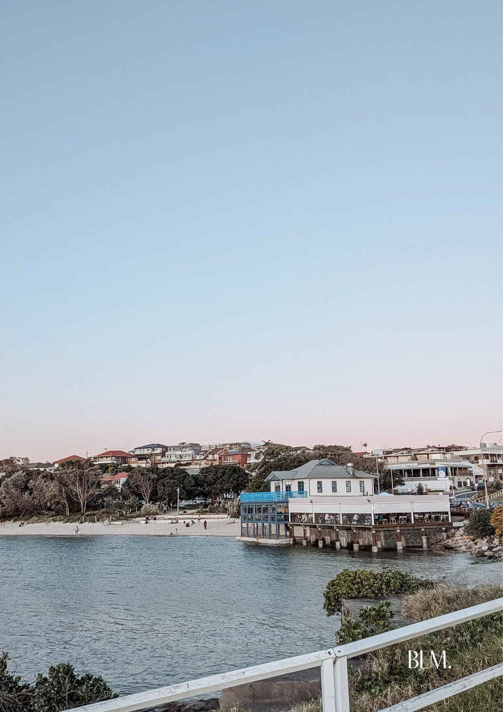 La Perouse printed microfibre tea towel — Coastal Collection, Brené La Maison