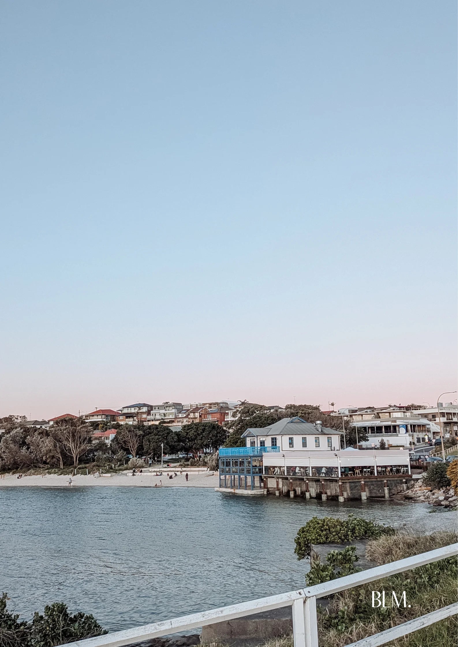 La Perouse printed microfibre tea towel — Coastal Collection, Brené La Maison