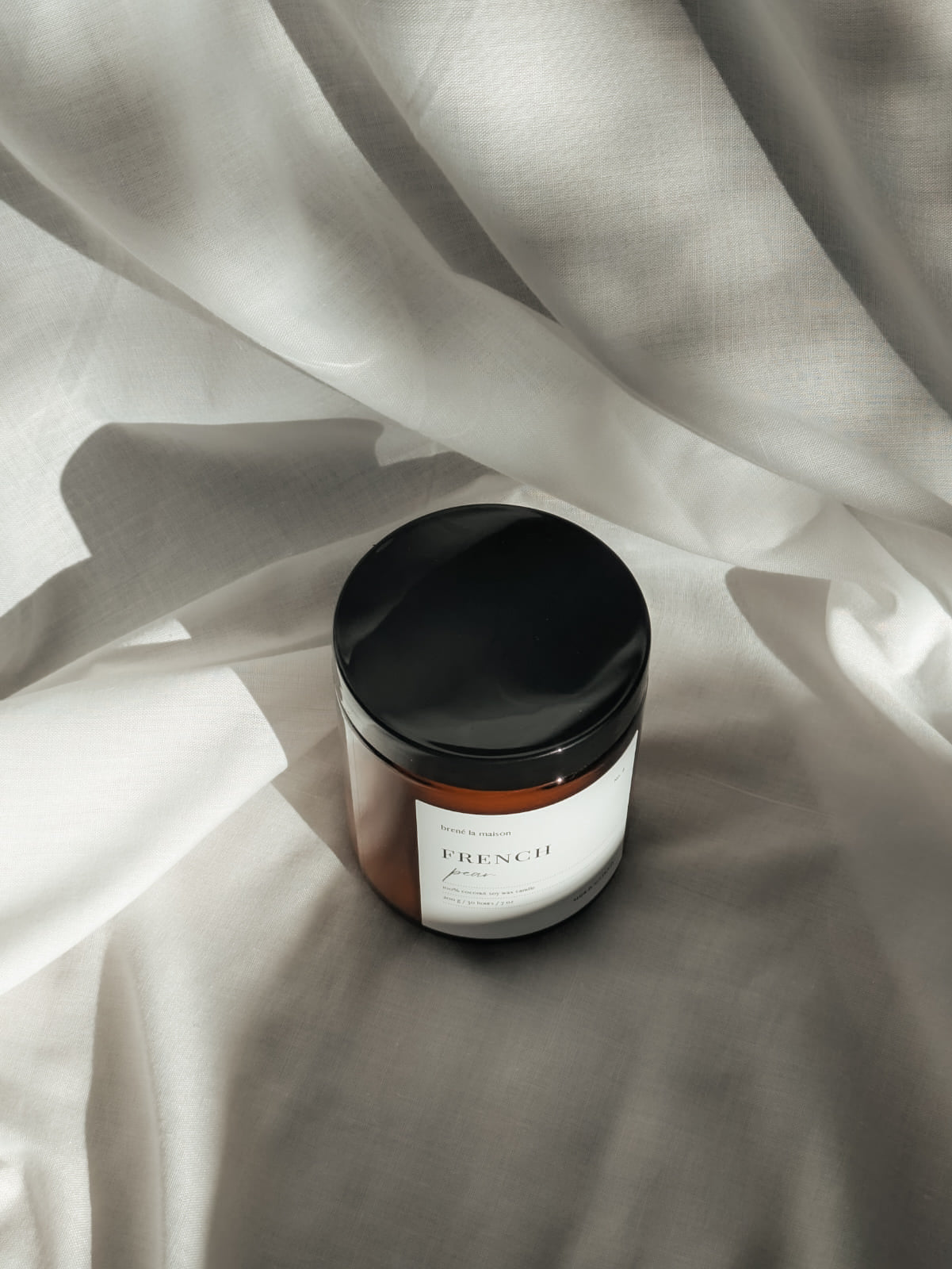 French Pear soy candle — Brené La Maison