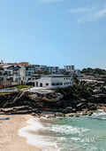 Tamarama printed microfibre tea towel — Coastal Collection, Brené La Maison