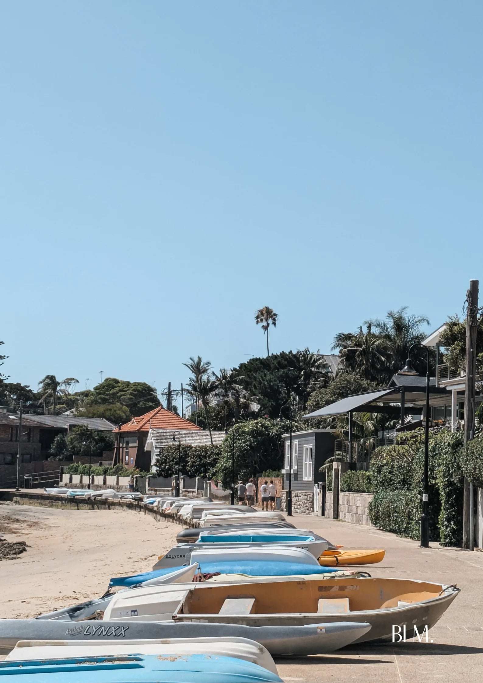 Watsons Bay II printed microfibre tea towel — Coastal Collection, Brené La Maison